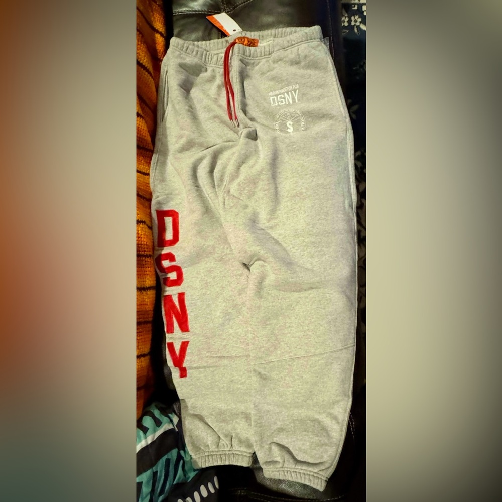 Heron Preston DSNY Brand New with Tags Men Grey Sweatpants Size Large ✨